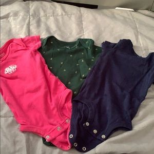 Baby girl Carter’s  onesies